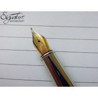 Engraved and Custom Grind Fountain Pen Nibs