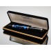 #196 - Kingsley Fountain Pen in Conway Stewart Demo Blue and Black Acrylics