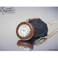 Handmade Wooden Pocket Watch