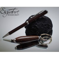 Scribe Ballpoint Pen & Keyring Set