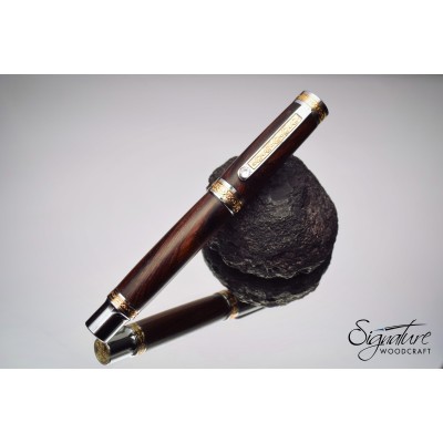 #229 - Monarch Rollerball Pen in Cocobolo #229 - Monarch Rollerball Pen in Cocobolo